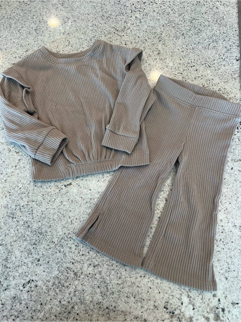 Toddler girl outfit matching set 18 months